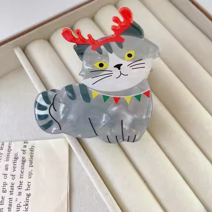 Yılbaşı | Asetat Saç Tokaları🎄