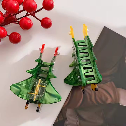 Yılbaşı | Asetat Saç Tokaları🎄