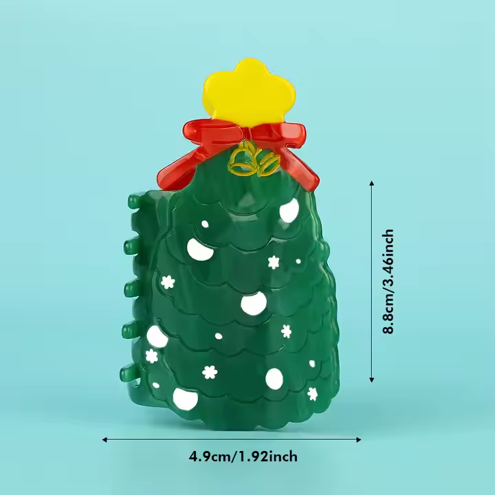 Yılbaşı | Asetat Saç Tokaları🎄