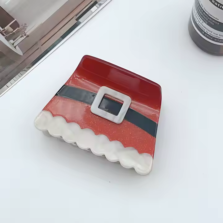 Yılbaşı | Asetat Saç Tokaları🎄