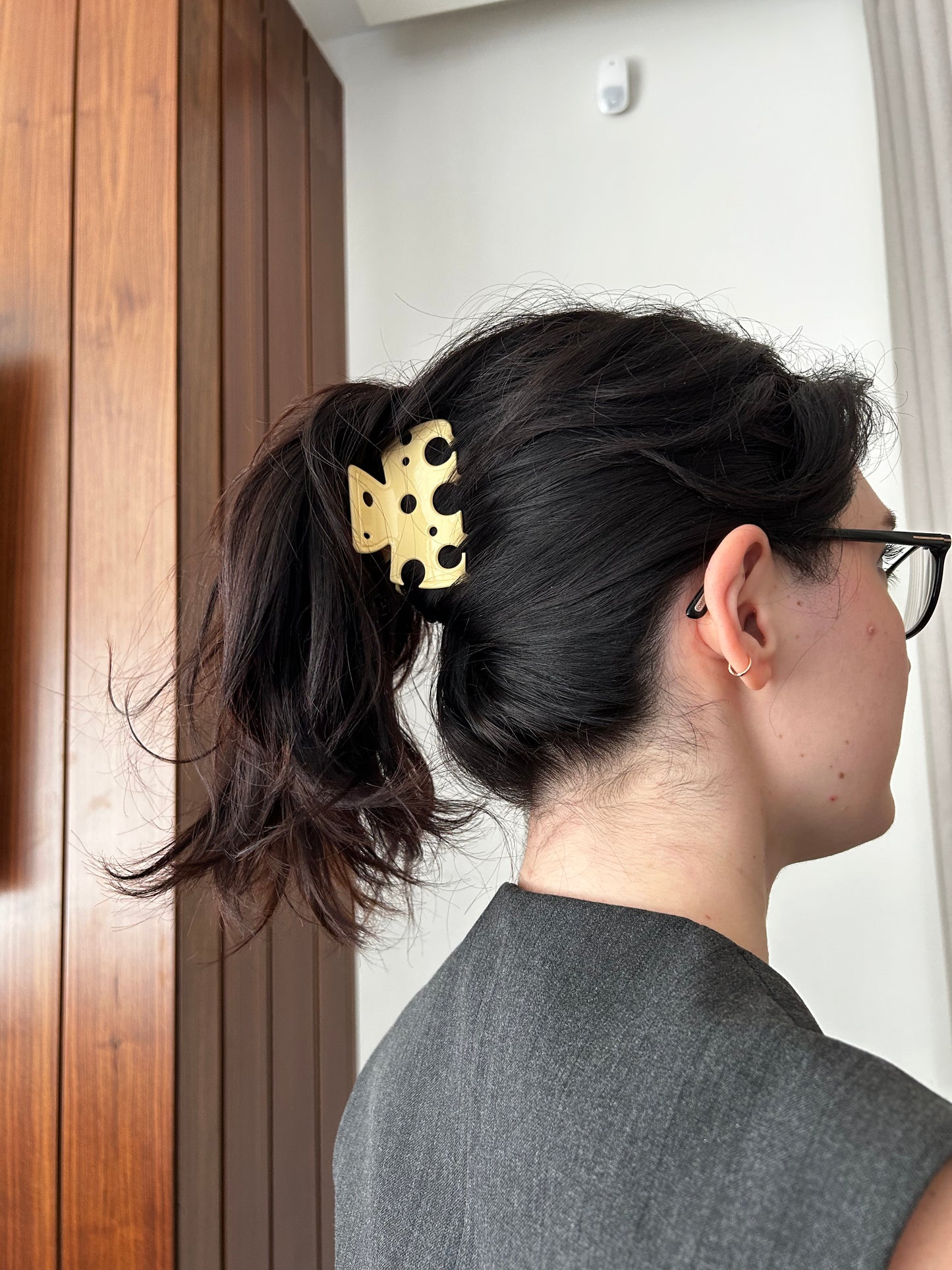 Peynirli | Asetat Saç Tokası