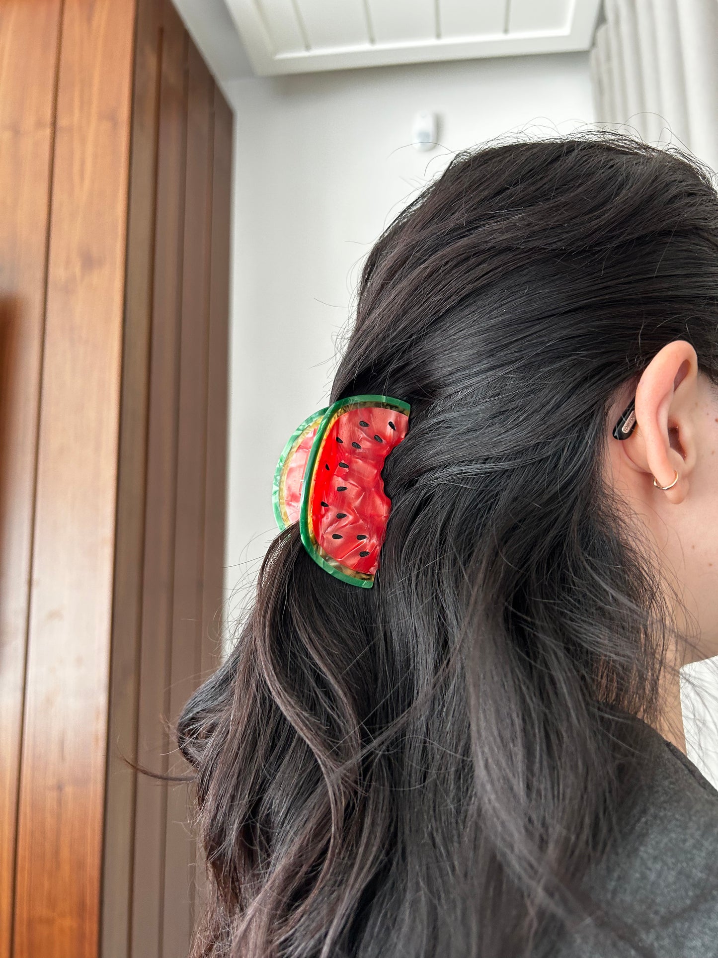 Meyve Figürlü Kemik Asetat Yüksek Kalite Toka