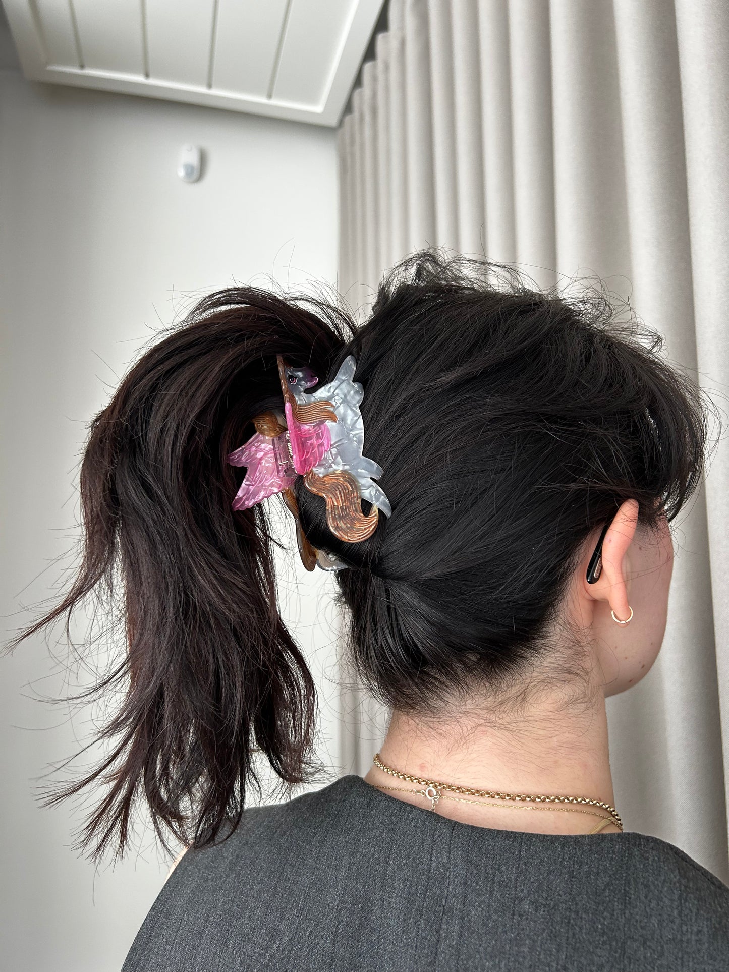 Hayvan Figürlü Kemik Asetat Yüksek Kalite Toka