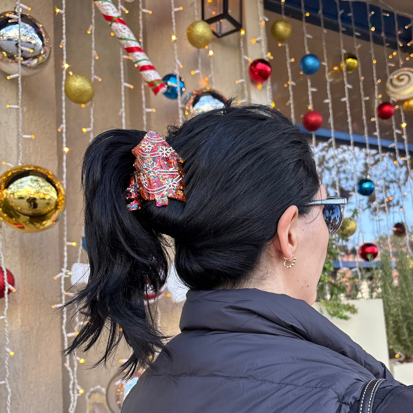 Yılbaşı | Asetat Saç Tokaları🎄