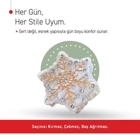 Yılbaşı | Asetat Saç Tokaları🎄