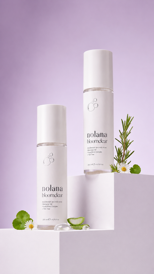 Bloomclear Yüz Yıkama Jeli - Akneli Cilt AHA/BHA & Tea Tree 200ML