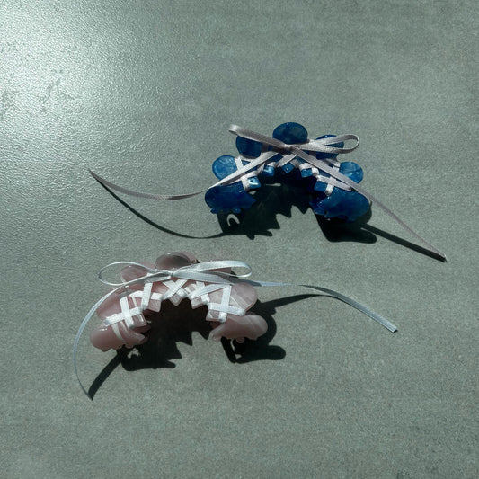 Coquette Tarz Kurdeleli Kemik Asetat Yüksek Kalite Toka