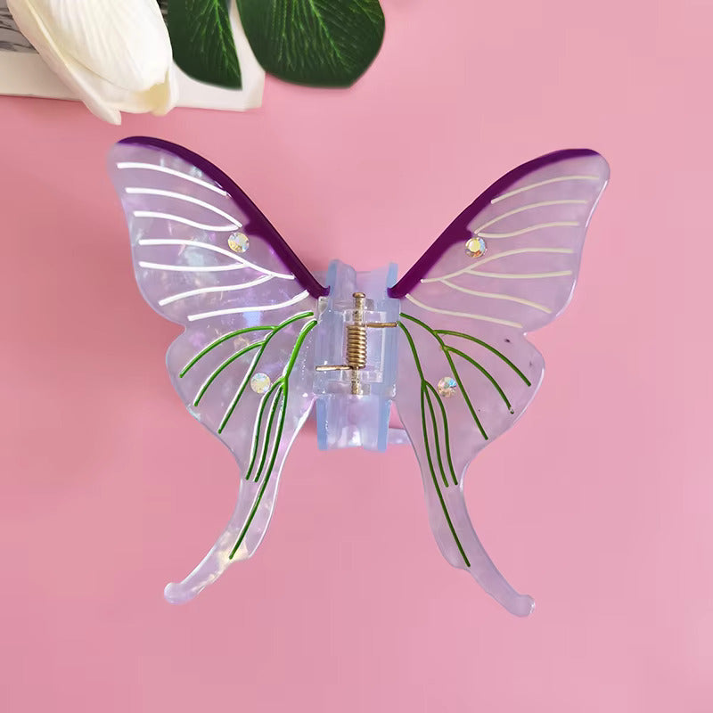 Kelebek Tasarımlı Kemik Asetat Yüksek Kalite Toka