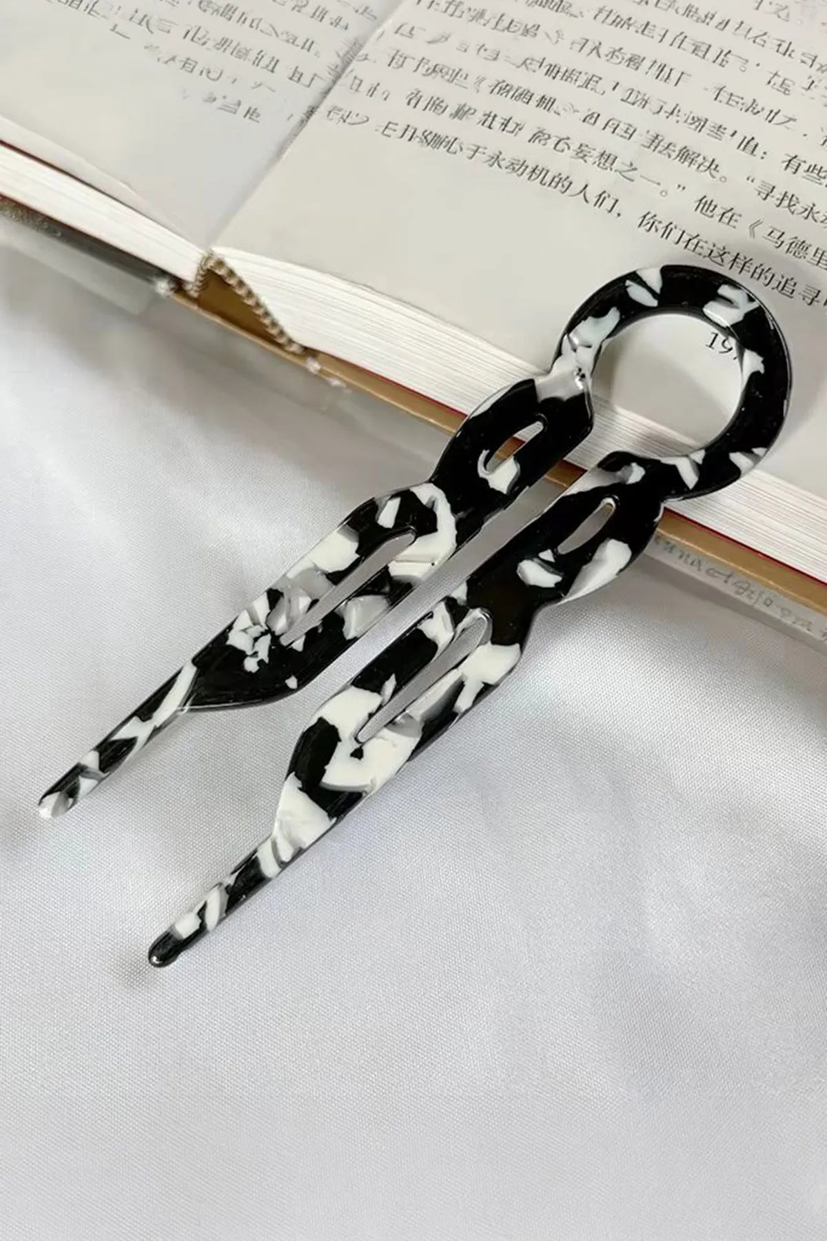 Büyük Boy 9cm Asetat Saç Pini