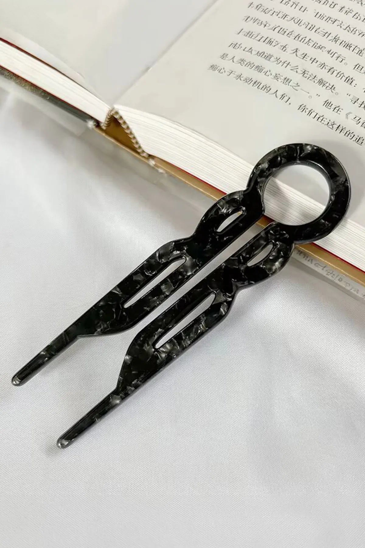 Büyük Boy 9cm Asetat Saç Pini
