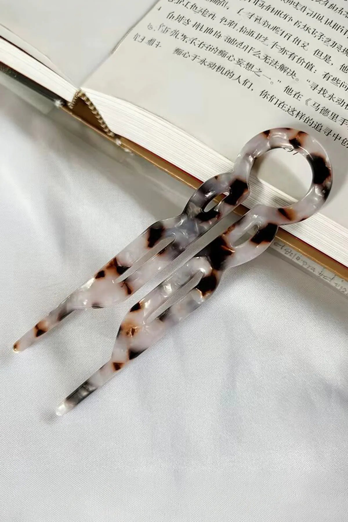 Büyük Boy 9cm Asetat Saç Pini