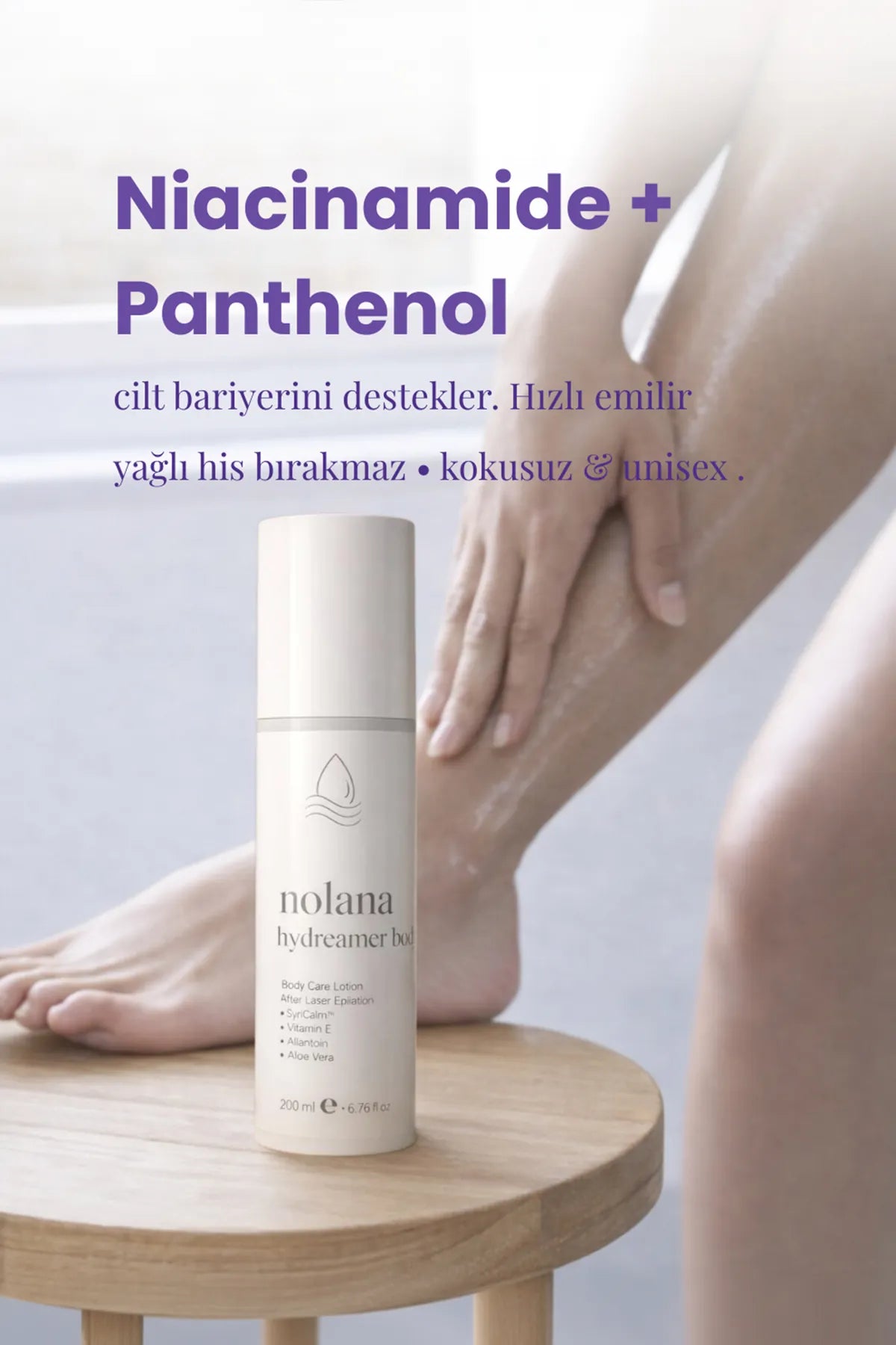 Hydreamer Vücut Nemlendirici Losyon - Niacinamide & Panthenol - 200ml