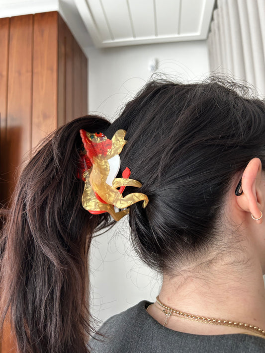 Hayvan Figürlü | Asetat Toka