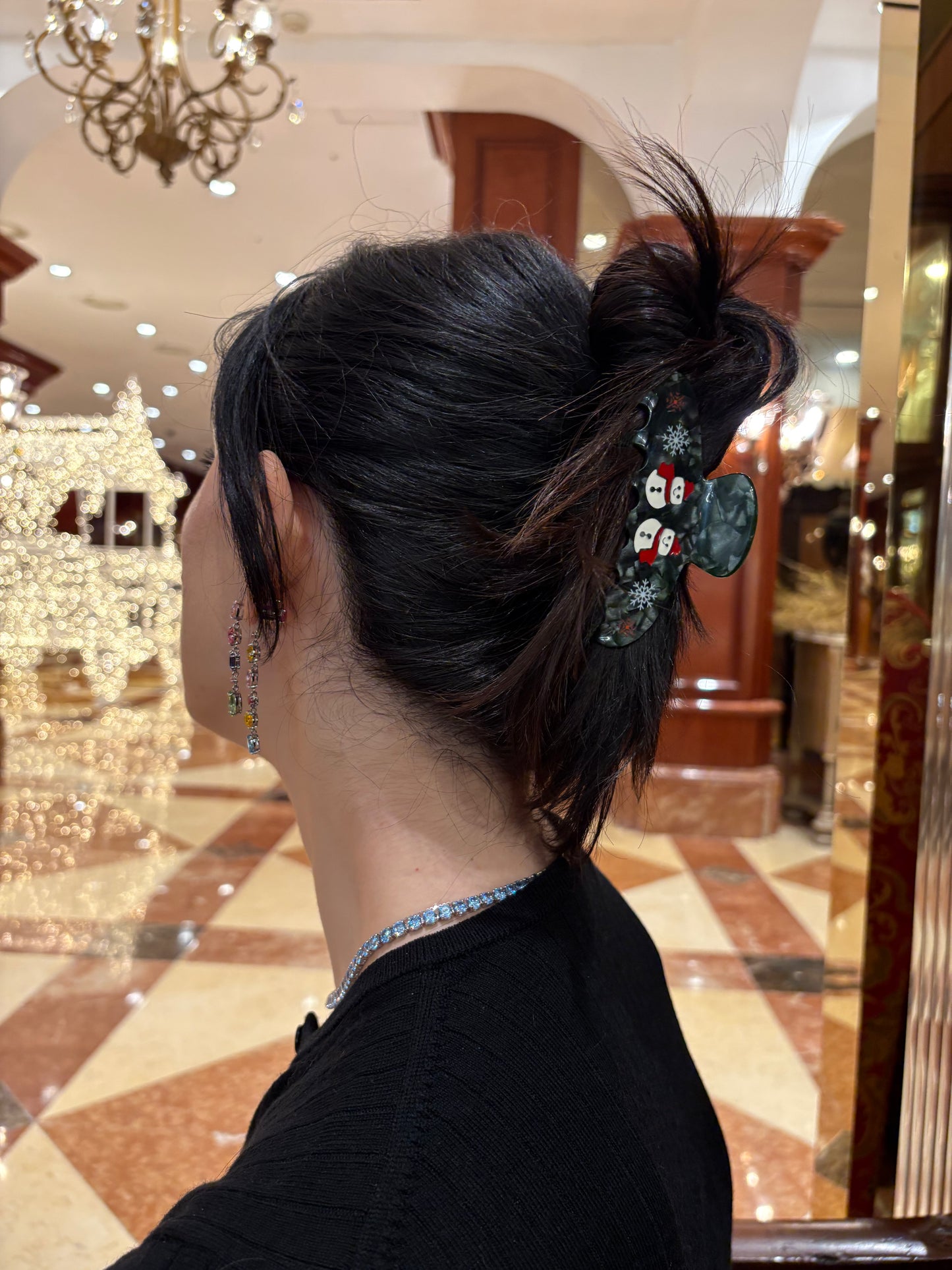 Yılbaşı | Asetat Saç Tokaları🎄