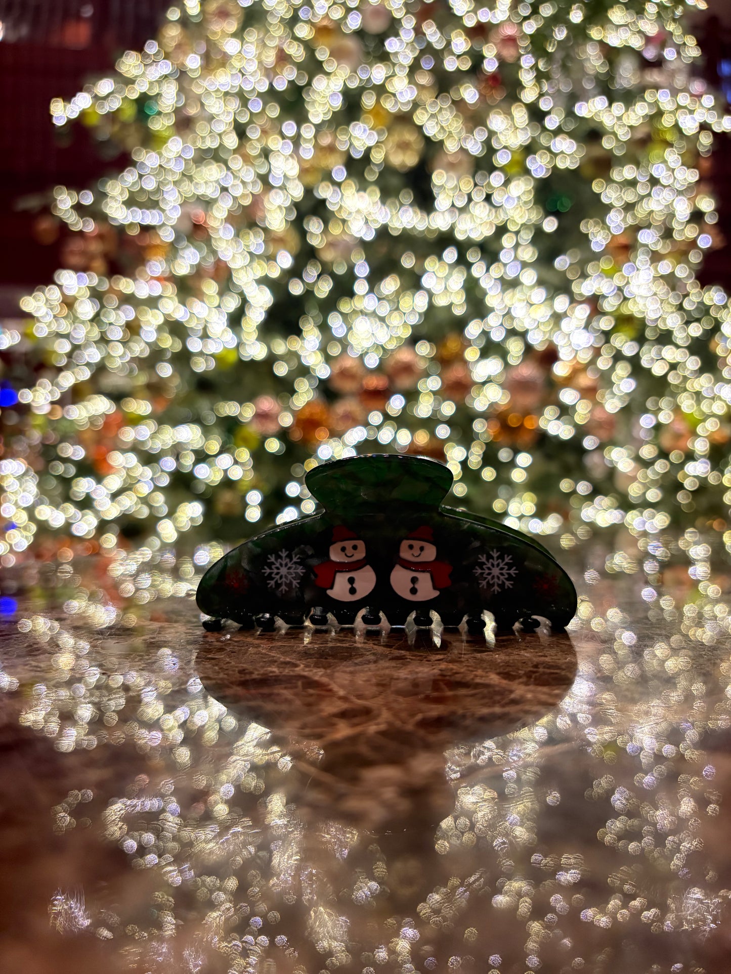 Yılbaşı | Asetat Saç Tokaları🎄