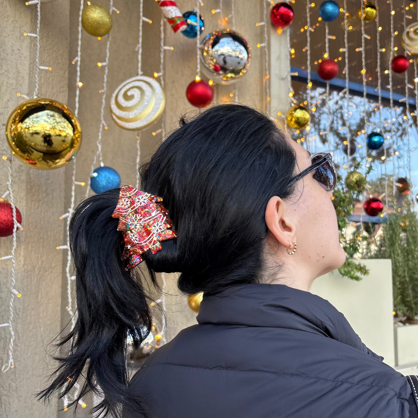 Yılbaşı | Asetat Saç Tokaları🎄