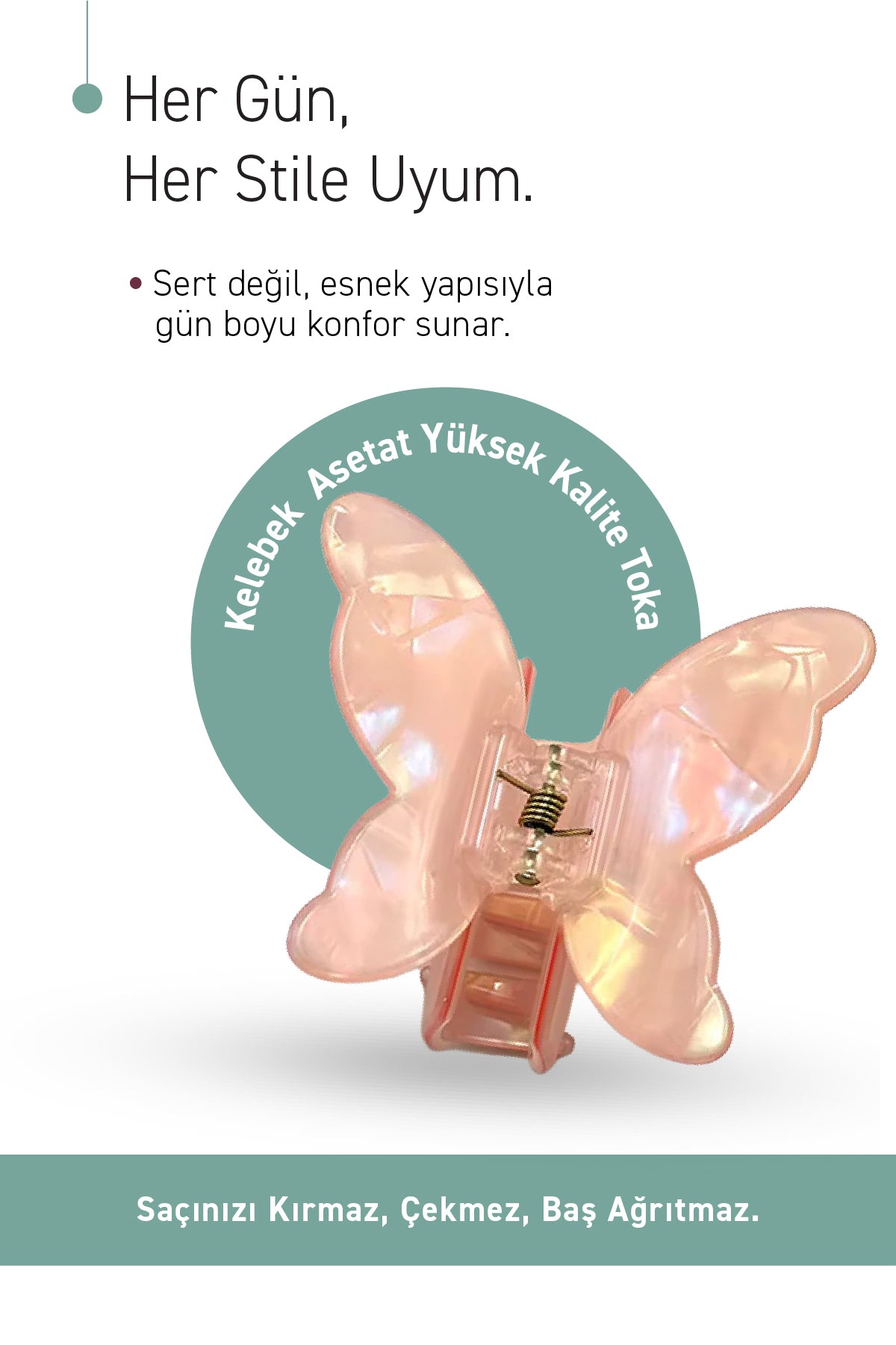 Kelebek | Asetat Toka