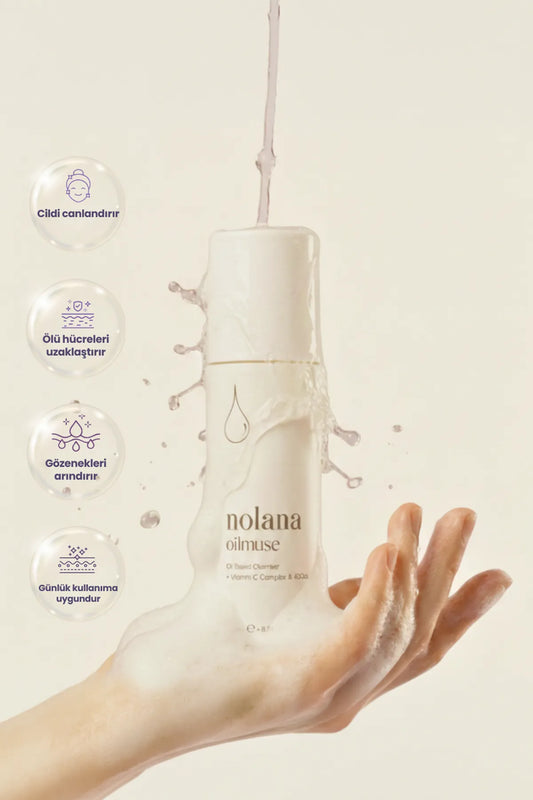 Oilmuse Yağ Bazlı Yüz Temizleyici - C Vitamini & Cica - Derin Temizlik