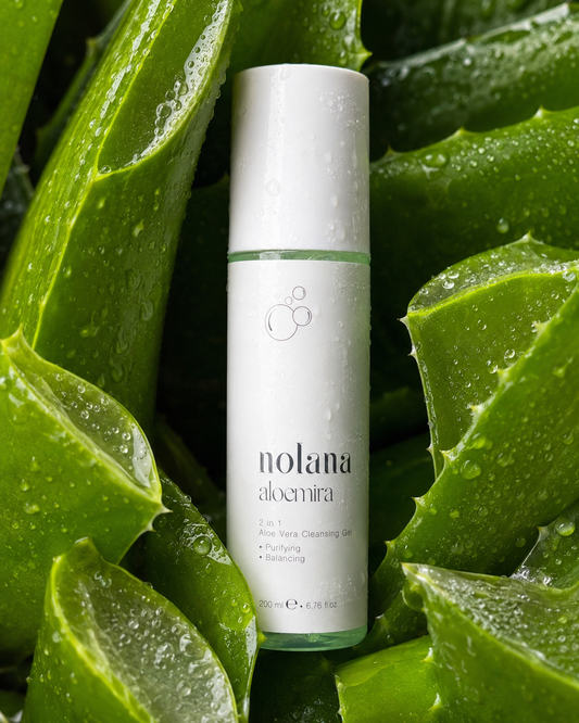 Aloemira Aloe Vera Yüz Temizleme Jeli - 2'si 1 Arada Makyaj Temizleyici