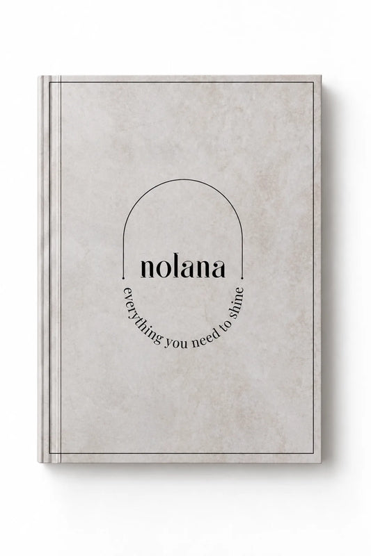 Nolana Noktalı Defter, Taş Desenli Kapaklı
