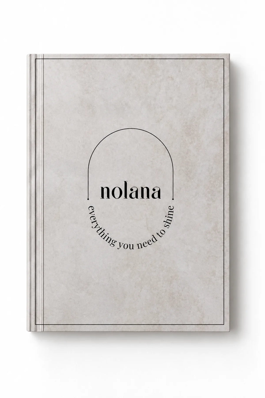 Nolana Noktalı Defter, Taş Desenli Kapaklı