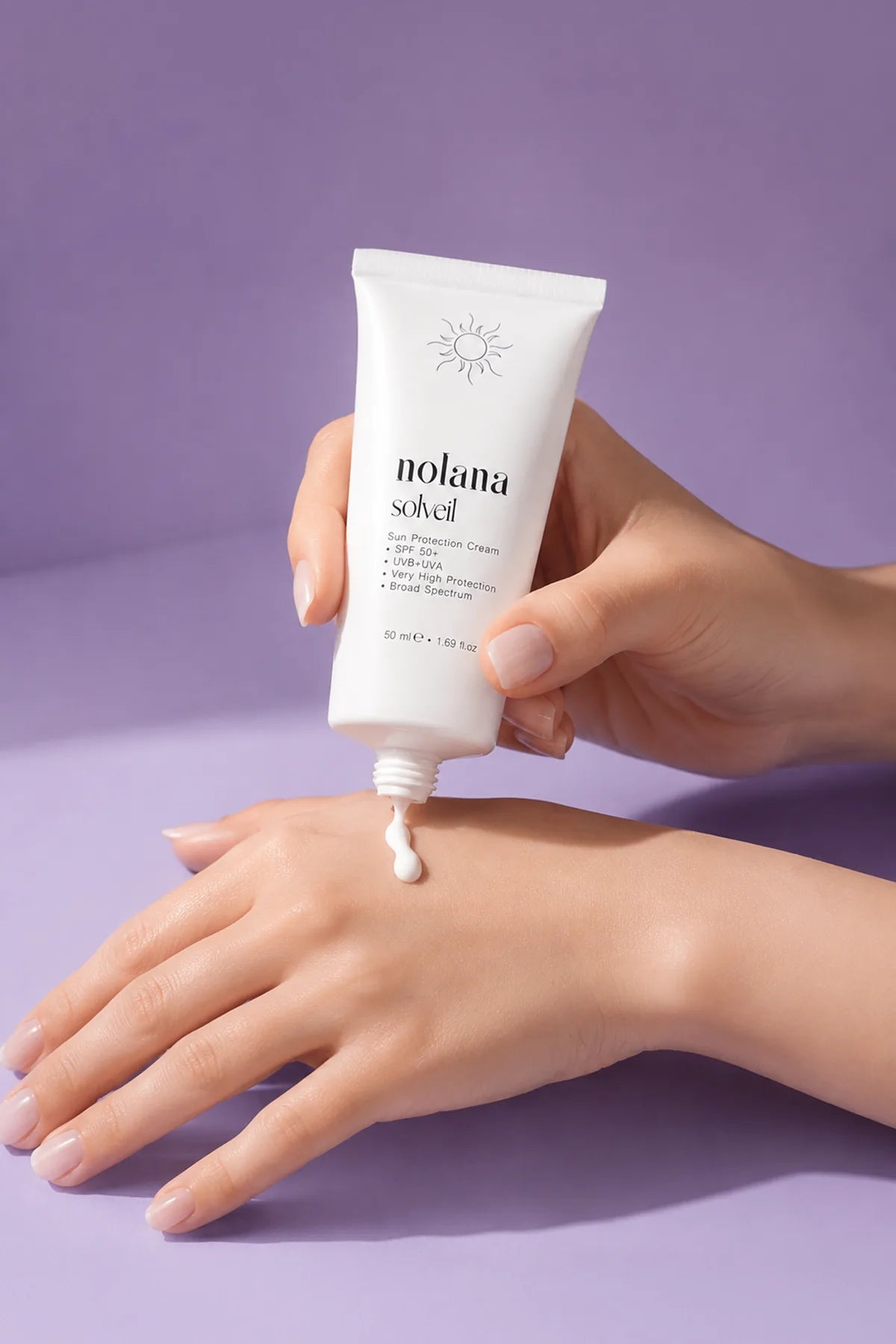 Solveil Güneş Koruyucu Krem SPF 50+ - Geniş Spektrum UVA/UVB